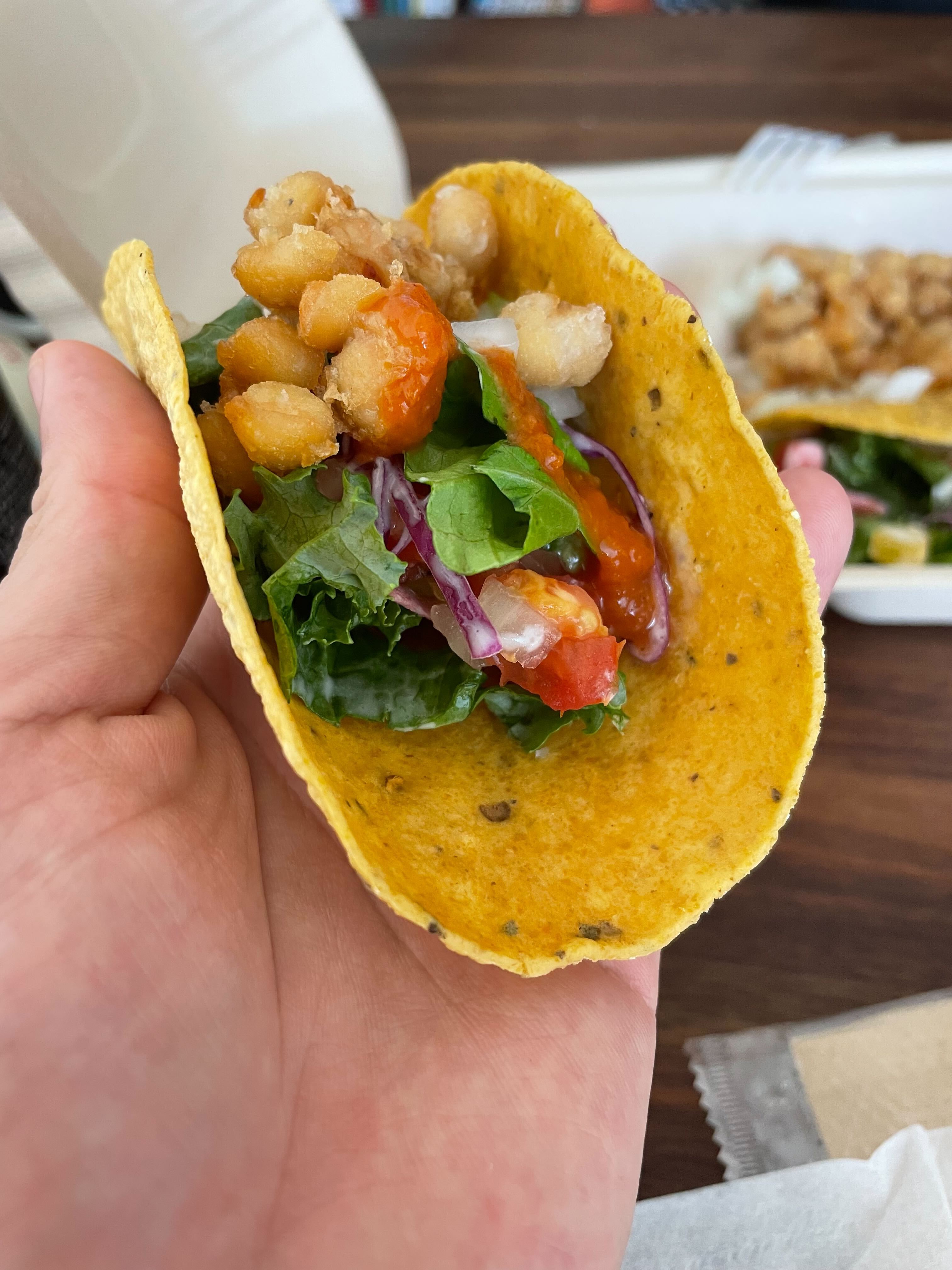 tempeh taco